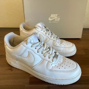 Nike Air Force 1 ‘07 White/White Size 9.5